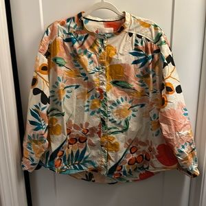 Anthropologie printed shirt
